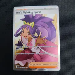 Pokemon Journey Together Iris's Fighting Spirit Ultra Rare Card NM 180/159 - Image 1