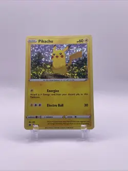 2022 Pokemon Pikachu Holo McDonald's Match Battle Promo Card 7/15 NM - Image 2