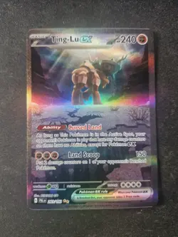 Pokemon TCG Ting-Lu EX Paldea Evolved Holo Card 263/193 Special Illustration - Image 1
