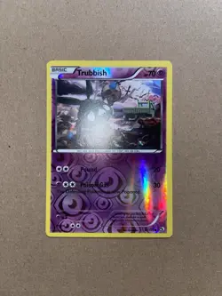 Trubbish 67/113 Reverse Holo B&W Legendary Treasures Pokemon Card Near Mint - Image 2