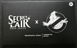 MTG Secret Lair x Ghostbusters: Slimer Foil Edition SEALED - Image 1