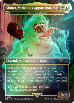 MTG Secret Lair x Ghostbusters: Slimer Foil Edition SEALED - Image 2