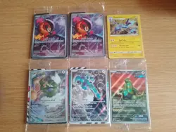 Pokemon 6 sealed promo's Inc Charcadet Phantasmal Flames Promo 022 - Image 1