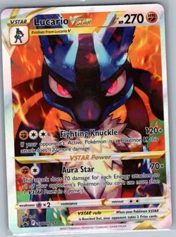 Lucario VSTAR SWSH291 SWSH: Sword & Shield Promo Cards - Pokemon Card - NM - Image 1