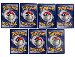 1999 Pokemon Base Set Unlimited Holo Lot of 7 Mewtwo Chansey Gyarados Machamp LP - Image 2