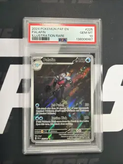 Palafin 225/091 SV Paldean Fates Holo Pokemon TCG PSA 10 Gem Mint - Image 1