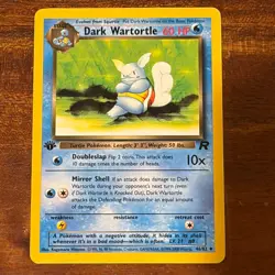Pokemon Rocket 1st Edition: Dark Blastoise Evo Set! Squirtle, Wartortle - Image 4