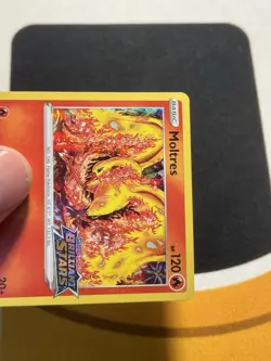 Moltres SWSH185 Brilliant Stars Stamped Sword & Shield Black Star Promo Pokemon - Image 5