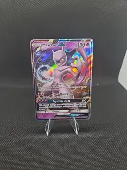 Pokemon - TCG Mewtwo GX 39/73 Holo Ultra Rare - Shining Legends 2017 - Image 1
