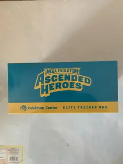 Pokemon Ascended Heroes Mega Evolution Pokemon Center ETB Factory Sealed New - Image 3