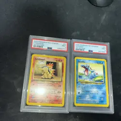 Pokemon Neo Genesis Starters 1st Edition - Cyndaquil #57 + Totodile #81 Psa 9 X2 - Image 3
