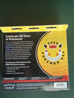 Pokemon TCG Day 26 Collection Box 30th Anniversary Factory Sealed Brand New - Image 2