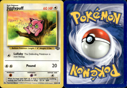 Pokemon TCG Unlimited Jigglypuff 54/64 - Jungle - Common LP - Image 1