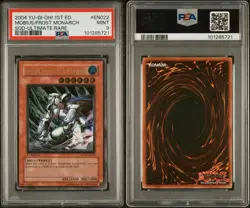 Yugioh Mobius The Frost Monarch Ultimate Rare PSA 9 SOD-EN022 1st Edition - Image 2