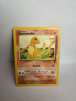 Pokemon TCG Charmander Base Set 2 69/130 Regular Unlimited Common WOTC Card - Image 1