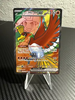 Pokemon TCG Ethan's Ho-Oh ex 209/182 Sv10: Destined Rivals Holo CARD FAST SHIP - Image 3
