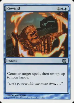 Rewind 8th Edition NM Blue Uncommon MAGIC THE GATHERING MTG CARD ABUGames - Image 1