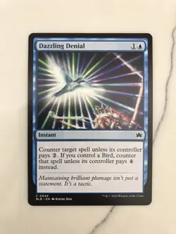Dazzling Denial MTG Magic the Gathering Card NM Near Mint BLB - Image 1