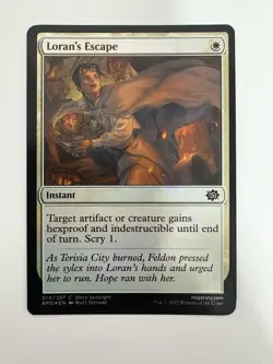 Loran’s Escape Foil MTG Magic the Gathering Card NM Near Mint BRO - Image 1