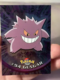 2000 Topps Pokemon TV Series 2 Gengar #94 Base Holo – RARE- NM card - Image 3