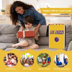 Basketball Card Binder with Sleeves 900 Pocket, Los Angeles Basketball Card H... - Image 5