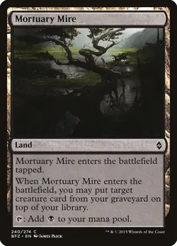 4x Mortuary Mire - NM/LP - Battle for Zendikar - SPARROW MAGIC mtg - Image 1