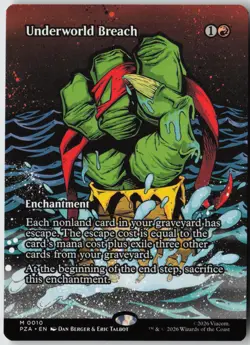 Underworld Breach (Borderless) (10) - Normal - Ninja Turtles (PZA) - NM - Image 1