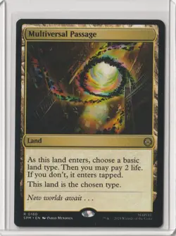 Multiversal Passage 0180 Spider-Man MTG Regular Near Mint - Image 1