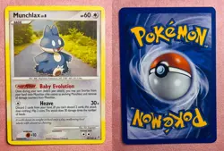 Munchlax | 33/130 | Diamond & Pearl | 2007 Pokemon Card TCG | Lightly Played - Image 3