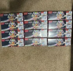 12 LOT Sam’s Club Pokemon Prismatic Evolutions Surprise Boxes & Booster Bundle - Image 1