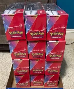 12 LOT Sam’s Club Pokemon Prismatic Evolutions Surprise Boxes & Booster Bundle - Image 5
