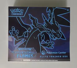 Phantasmal Flames Pokemon Center Elite Trainer Box PC ETB - Image 1