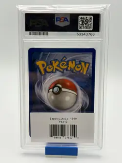 1999 Pokemon Game #16 Zapdos Holo Base Set PSA 10 - Image 2