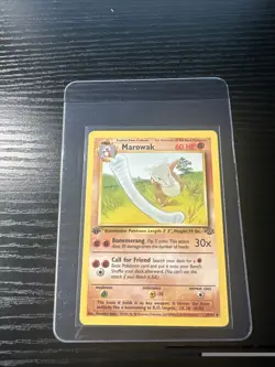 Marowak 39/64 1st Edition Jungle WOTC Vintage Pokemon - Image 1