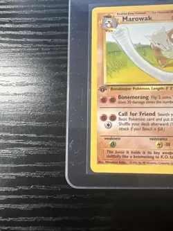 Marowak 39/64 1st Edition Jungle WOTC Vintage Pokemon - Image 2