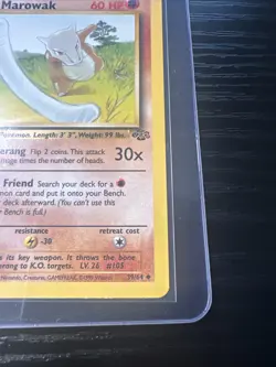 Marowak 39/64 1st Edition Jungle WOTC Vintage Pokemon - Image 5