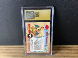 2000 Pokemon Topps Chrome Spectra Charizard CGC 10 Pristine Spectacular In Hand - Image 2