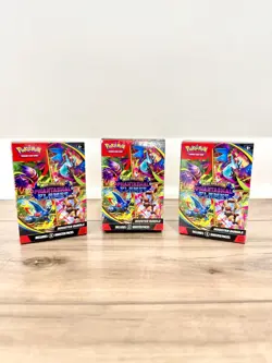 Pokemon TCG: Phantasmal Flames Factory Sealed Booster Bundle LOT OF 3 - Image 1