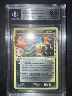 Pokemon Dracaufeu Gold Star 100/101 BGS 6.5 Holo FRENCH - No Charizard Crystal - Image 1