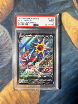 Pokemon TCG - Starmie V TG13/TG30 Astral Radiance Trainer Gallery PSA 9 - Image 1