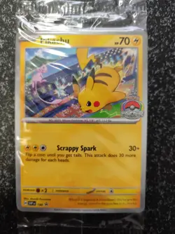 Pokemon TCG Pikachu SVP190 -World Championships 2024 Sealed - Image 1