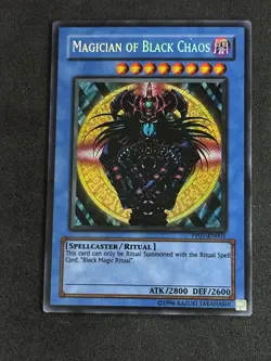 Magician of Black Chaos PP01-EN001 Unlimited Edition Secret Rare NM YuGiOh - Image 1