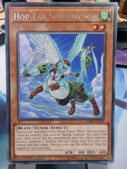 YuGiOh! Hop Ear Squadron CHIM-EN029 Rare 1st Ed - Image 1