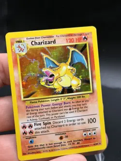1999 Charizard Holo Pokemon Base Set Unlimited card number 4/102 - MP EG3 - Image 2