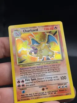 1999 Charizard Holo Pokemon Base Set Unlimited card number 4/102 - MP EG3 - Image 3