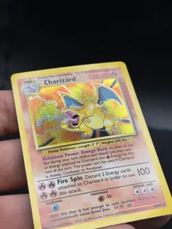 1999 Charizard Holo Pokemon Base Set Unlimited card number 4/102 - MP EG3 - Image 4