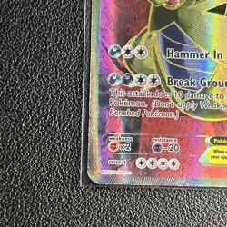 Pokemon Tyranitar EX Full Art Ultra Rare Holo 91/98 XY Ancient Origins Card - Image 5