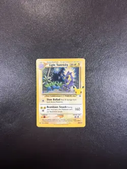 Pokemon Card Light Toxtricity SWSH137 Black Star Promo Holo - Image 1