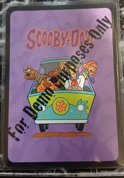 ULTRA RARE WHITE BORDER DEMO CARD I DIDN'T SEE RANYTHING SCOOBY DOO FANS AND... - Image 2