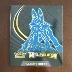 Pokemon Mega Evolution Player's Guide Lucario Trading Card Game - Image 1